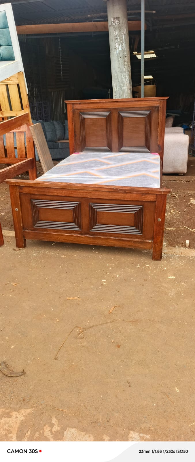 Mahogany Bed