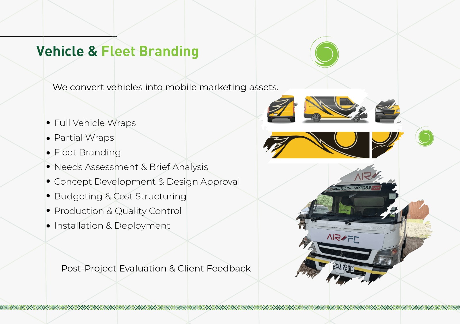 Vehicle & Fleet Branding 